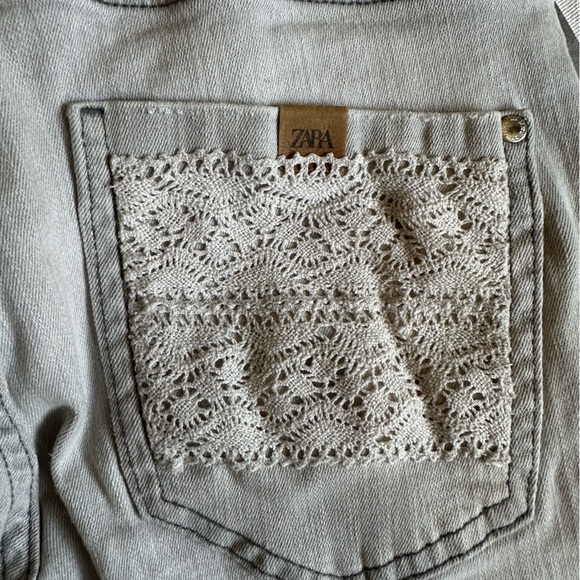 ❌SOLD❌ Zara jeans size usa 04 Méx 26 grey - Picture 3 of 5